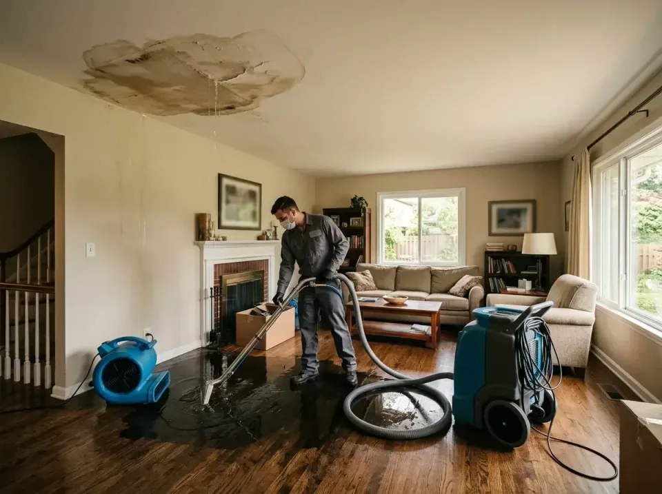 attic-pipe-burst-ceiling-drip-008 — frequently asked questions, Water Damage Restoration & Carpet Care in Vernon, WI